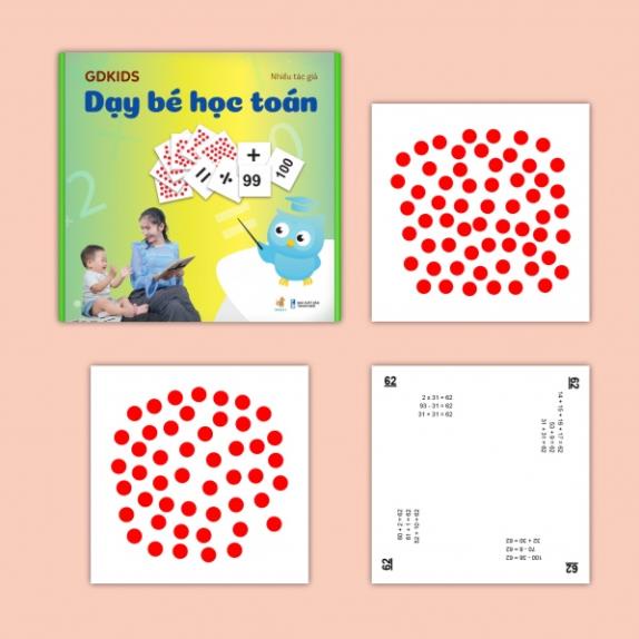 Ảnh Flashcard Dạy Trẻ Học Toán Glenn Doman - Bộ 59 thẻ học thông minh phát triển tư duy logic cho trẻ từ 0-6 tuổi 4