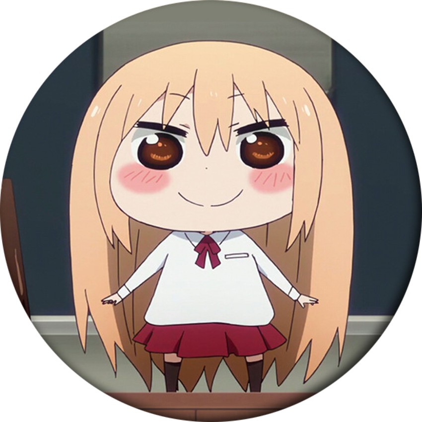 Umr1) Huy Hiệu In Hình Himouto! Umaru-Chan Cô Em Gái Hai Mặt Anime Chibi  Xinh Xắn Tiện Lợi | Shopee Việt Nam