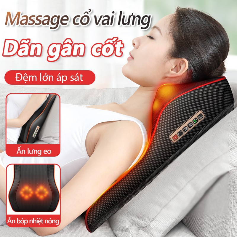 Gối Massage Hồng Ngoại 20 Bi YD-708K