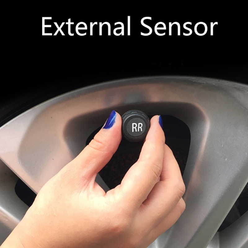 Hệ Thống Giám Sát Áp Suất Lốp Xe Hơi TPMS Không Dây Năng Lượng Mặt Trời
