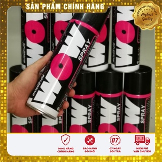Chai xịt vệ sinh sên WOW spray 600ml lube71