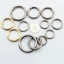 FUJIOU O-Ring Khóa Móc Khóa Chó Dây Xích Vòng Khóa Hợp Kim Kẽm Có Thể Mở Túi Xách Snap Clasp