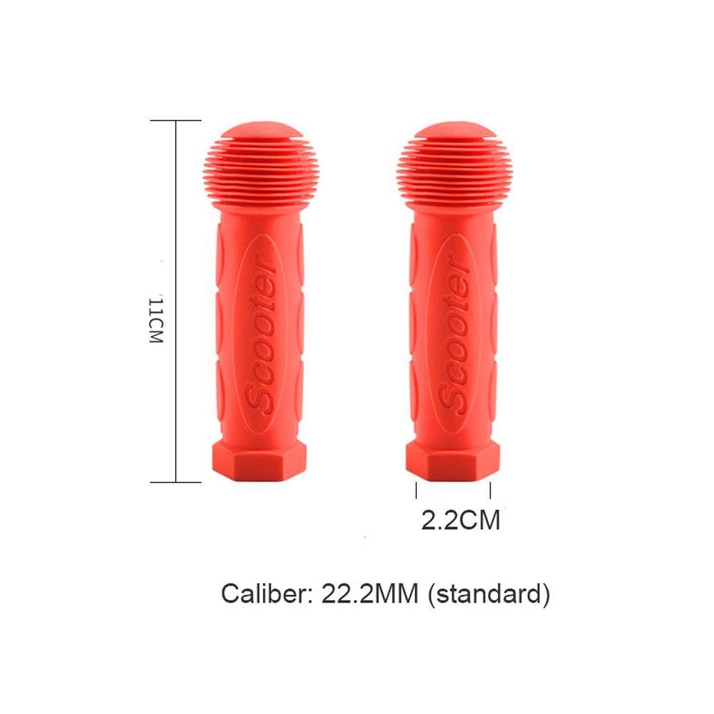 TRACEILLOIAN 1 Cặp Tay Cầm Cao Su Đa Năng 2.2cm Calibre Xe Đạp Ba Bánh Trẻ Em Xe Đạp Phần