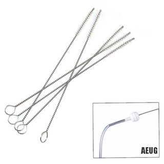 1 Cọ Vệ Sinh Ống Hút 17cm Bằng Thép Không Gỉ Có Thể Tái Sử Dụng Nhiều Lần