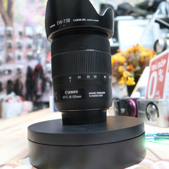 Ống kính Canon EF-S 18-135 Nano USM dùng cho Crop Shopee Việt Nam