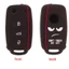 FANIELLAPOWELL Chìa Khóa Ô Tô Silicon Mềm Tự Động Cho VW Golf Polo