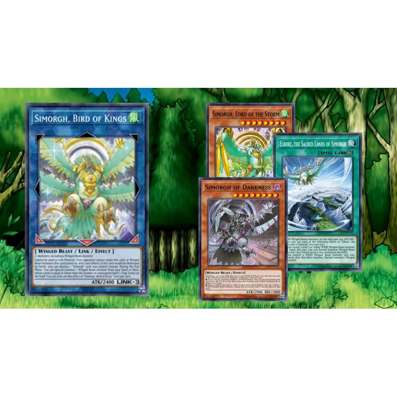 Yugioh - Bộ Bài Chim Simorgh tiếng Nhật | Shopee Việt Nam