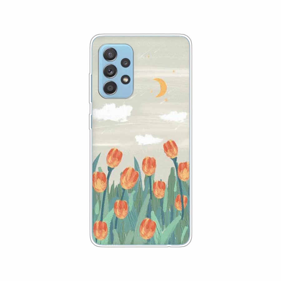 Ốp Điện Thoại TPU Dẻo In Họa Tiết Độc Đáo Thời Trang Cho Samsung Galaxy a50s a51 a52 a70