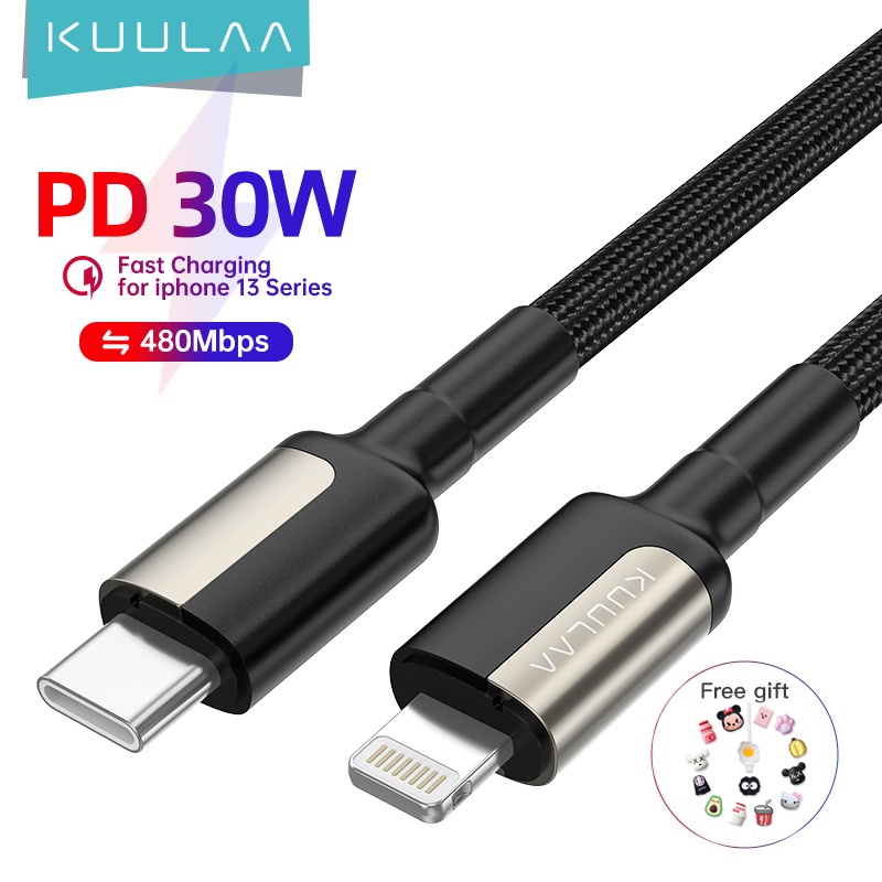 KUULAA Cavo da USB C a Lightning MFI per iPhone Cavo di