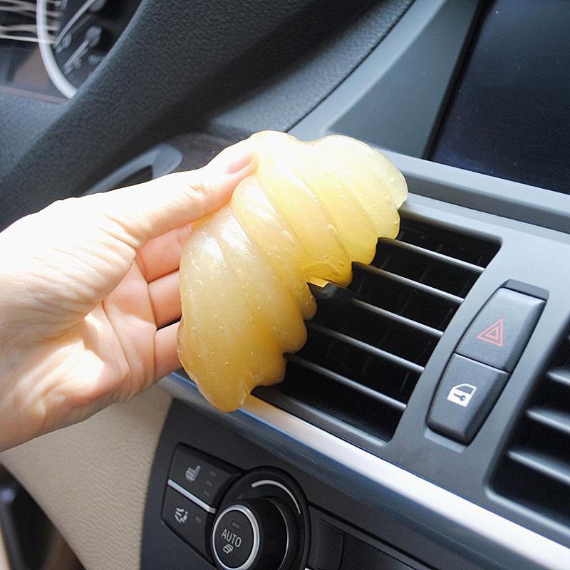 Gel làm sạch ô tô gel cao su silicone bàn phím máy tính loại bỏ bụi xe bên trong khe hở cửa thoát khí hấp phụ dụng làm sạch đa chức năng