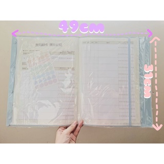 Bìa Lá A3 Có Dây Gài – Kèm Hình Dán Phân Mục – Folder Tài Liệu A3