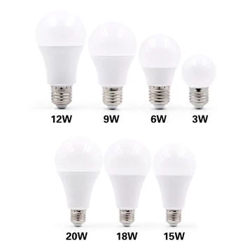PCF * Bóng Đèn LED Bóng Đèn E27 Đèn Gia Đình Có Thể Điều Chỉnh Độ Sáng LED E27 Bóng Đèn Tiết Kiệm Năng Lượng Chất Liệu Nhựa Bóng Đèn