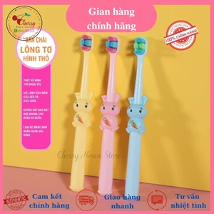 BÀN CHẢI LÔNG TƠ SIÊU MỀM MỊN XUẤT NHẬT CHO BÉ
