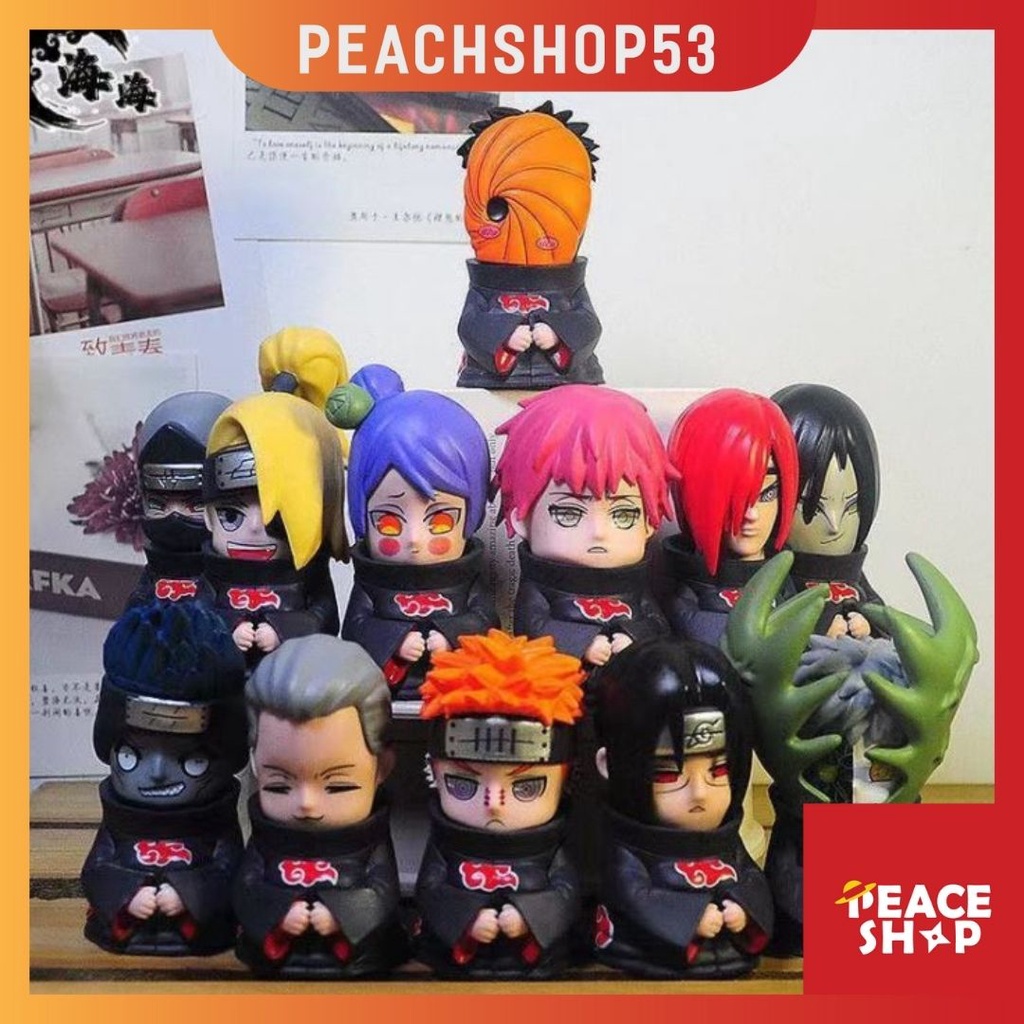 Mô Hình Naruto Akatsuki Chibi Siêu Nét - Anime Mini Itachi Obito Conan ...