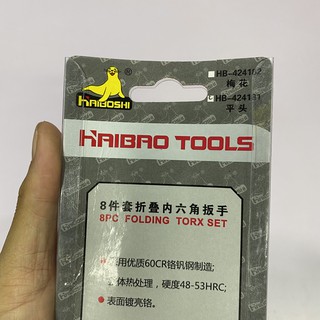 Bộ lục giác Haibao bộ lục giác gập - Kim Khí Dung Anh