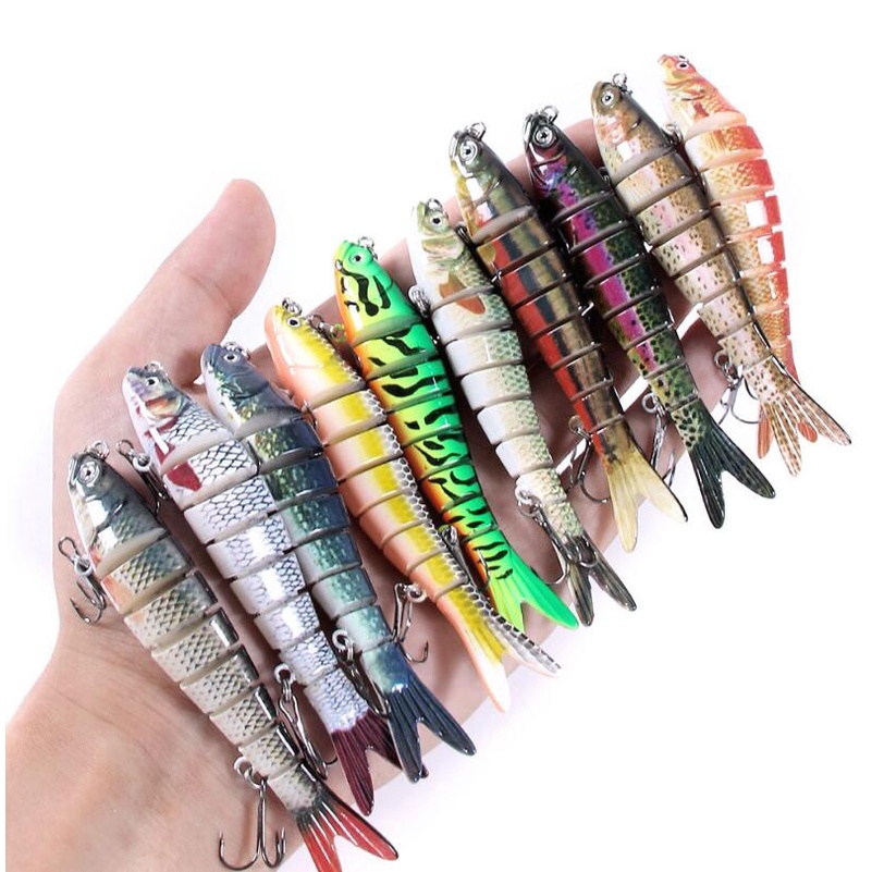 10cm 11g Gewang belanak klon dụ umpan toman ikan whobbler giải quyết pancing câu cá minnow đúc bass softbait Gewang Killer Swimbait Mồi câu cá Mồi giả Wobbler
