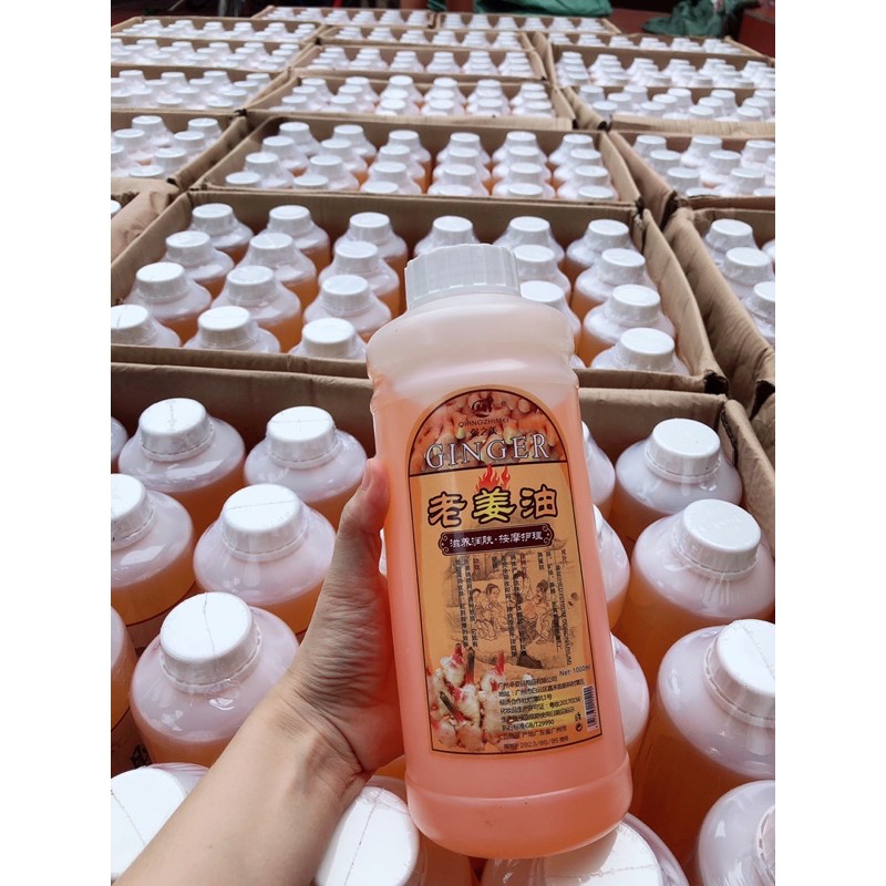 tinh dầu gừng nóng SIÊU TỐT