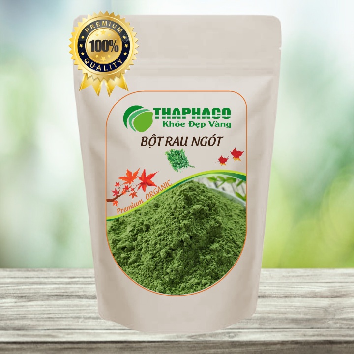 [HCM] Bột Rau Ngót 100g Sấy Lạnh Uống Làm Đẹp Dưỡng Da THAPHACO