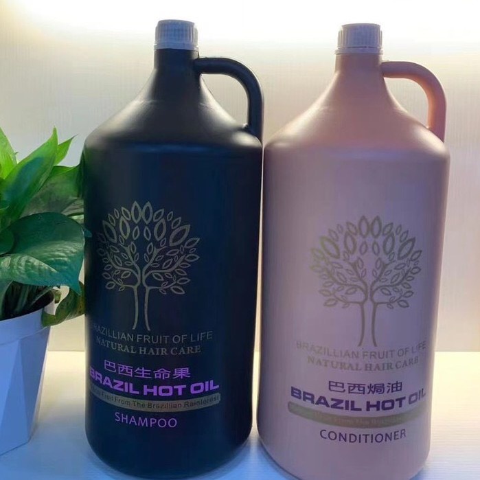 Cặp dầu gội xả Brazil hot oil siêu mềm mượt, giữ hương lâu