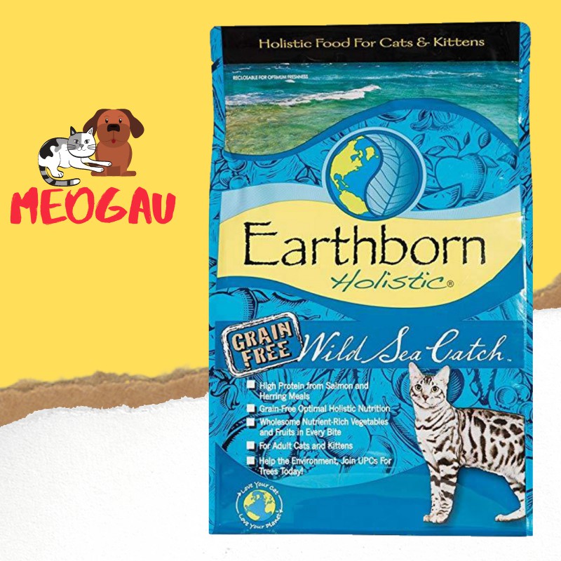 Thức ăn cho mèo Earthborn Holistic Wild Sea Catch 2kg Shopee Việt Nam