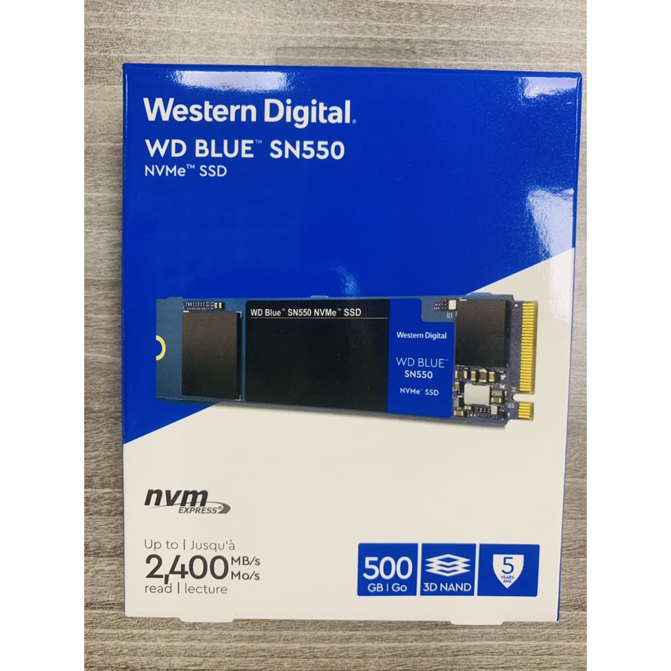 Ổ cứng SSD WD Blue SN550 500GB / 1TB / 2TB M2 2280 PCIe NVMe Gen 3