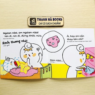 Sách Ehon Kĩ Năng Sống - Miu Miu Tự Lập Phần 2 - Song Ngữ Anh - Việt 1-6 tuổi (8 cuốn lẻ tùy chọn)