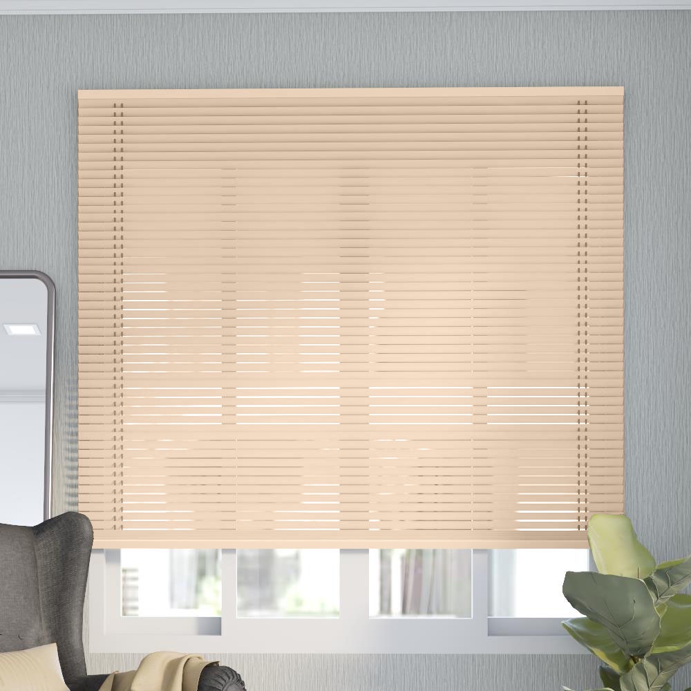 HomeBase HLS Rèm cửa màn cửa kéo nhựa Vinyl Thái Lan 155x160cm màu kem ...