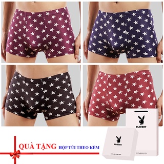 New 2022 - Quà tặng nam giới/Quần Sịp Nam Boxer Hàng Cao Cấp- Quần lót Nam Cao Cấp Loại 1 _FULL túi hộp quà tặng y hình