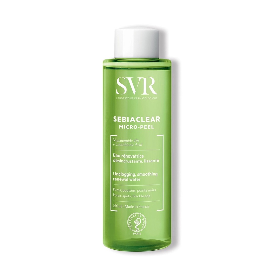 Ảnh Nước cân bằng cho da dầu, mụn SVR Sebiaclear Micro Peel 150ml - AJA'S SKINLAB 1