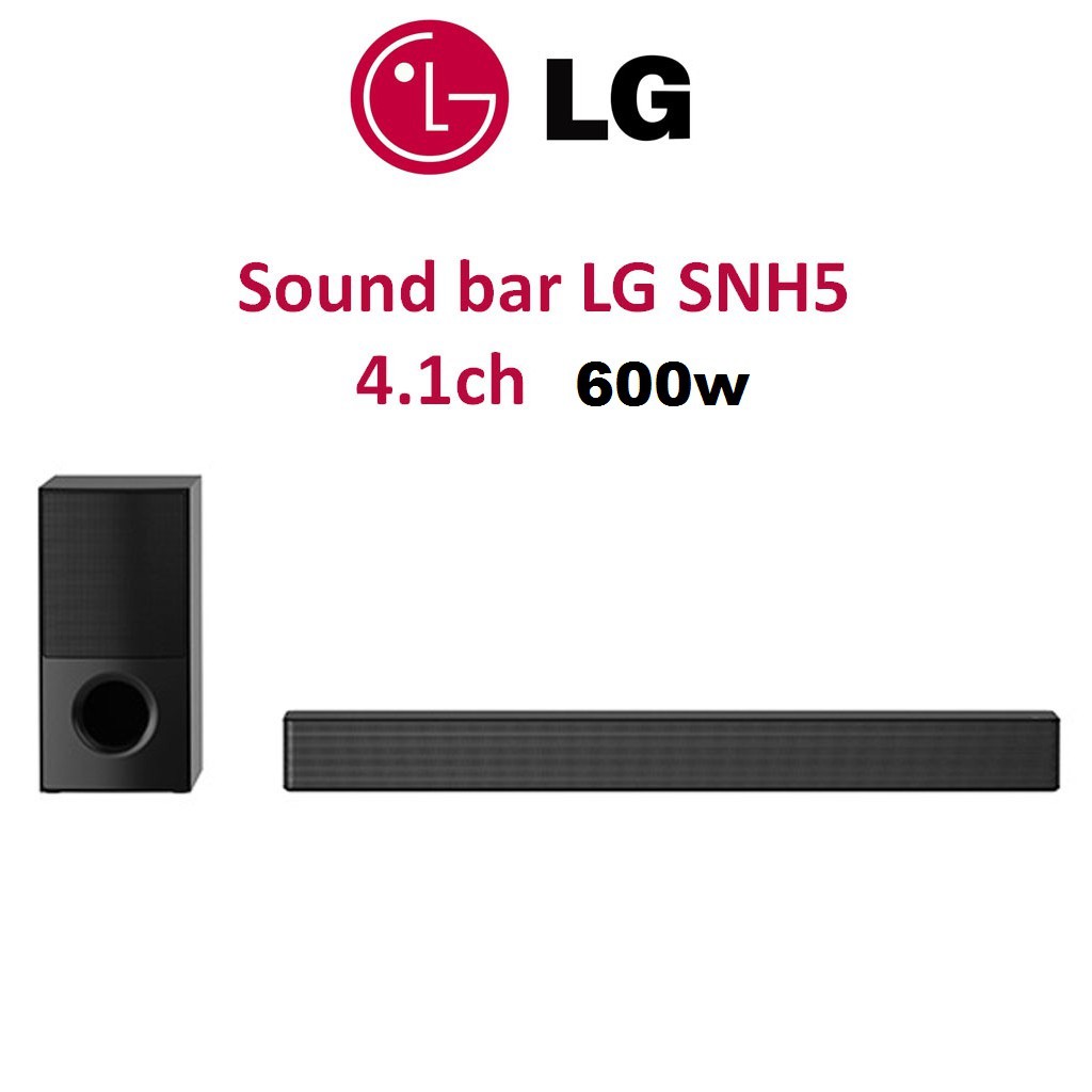 Loa thanh soundbar LG 4.1 SNH5 600W | Shopee Việt Nam