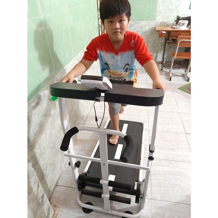 Ảnh BG Máy chạy bộ cơ (LƯU Ý :không sử dụng điện) đa năng thích hợp cho người luyện tập nâng cao SH-306 4