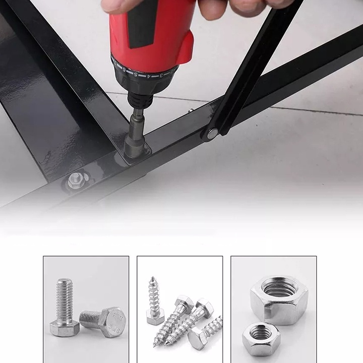 Đầu khẩu vặn ốc lục giác gắn máy khoan hoặc máy bắt vít, đầu tuýp lục giác có nam châm