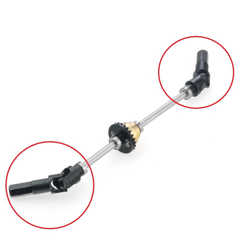 4 Kim Loại Trục Trước Trục Truyền Động Trục Sau Trục Cho WPL C14 C24 C34 B14 B24 B36 MN D90 MN99S RC Xe Nâng Cấp Phần