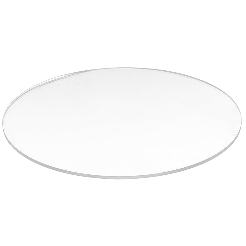 Đĩa tròn Acrylic gương dày 3mm trong suốt Diámetro: 200mm