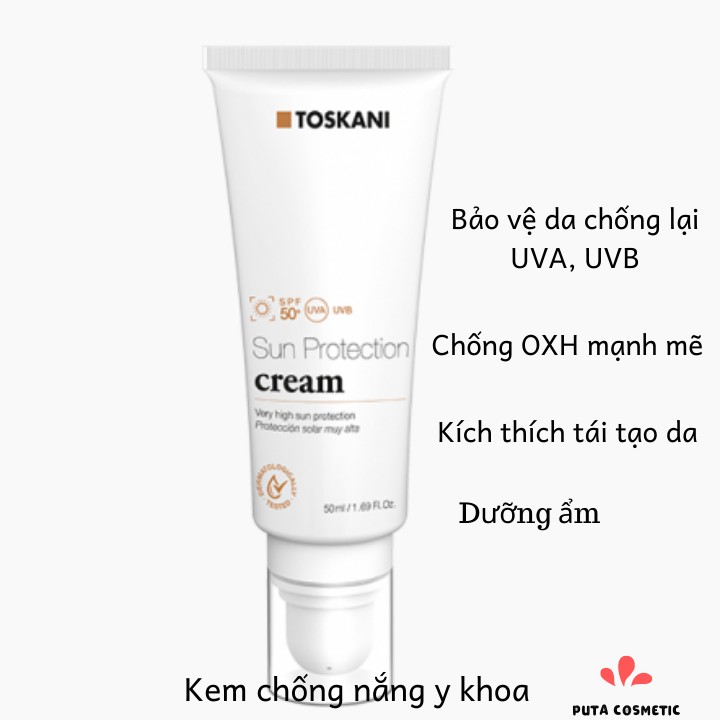 Kem chống nắng Sun Protection Cream Toskani 50ml Shopee Việt Nam