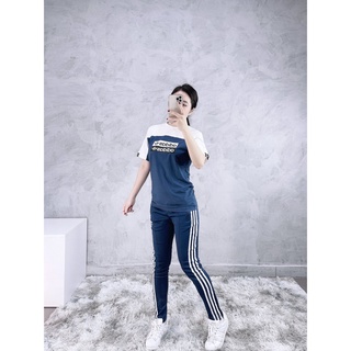 Quần Tập Gym Nữ SST Navy Ống Suông [ĐỒ TẬP GYM NỮ]