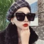chuẩn hàng - MẮT KÍNH UNISEX NAM NỮ HOT HIT ĐEN NGẦU LOUS