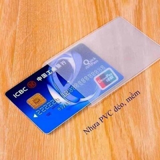 Bao bọc thẻ ngân hàng, thẻ căn cước chống xước chống bụi