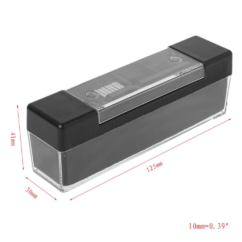 Bộ cọ vệ sinh máy hát đĩa than bằng sợi carbon chống tĩnh điện tiện dụng
