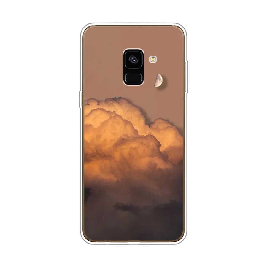 Ốp Điện Thoại TPU Dẻo In Họa Tiết Độc Đáo Thời Trang Cho Samsung Galaxy A8 plus 2018 A6 2018 plus