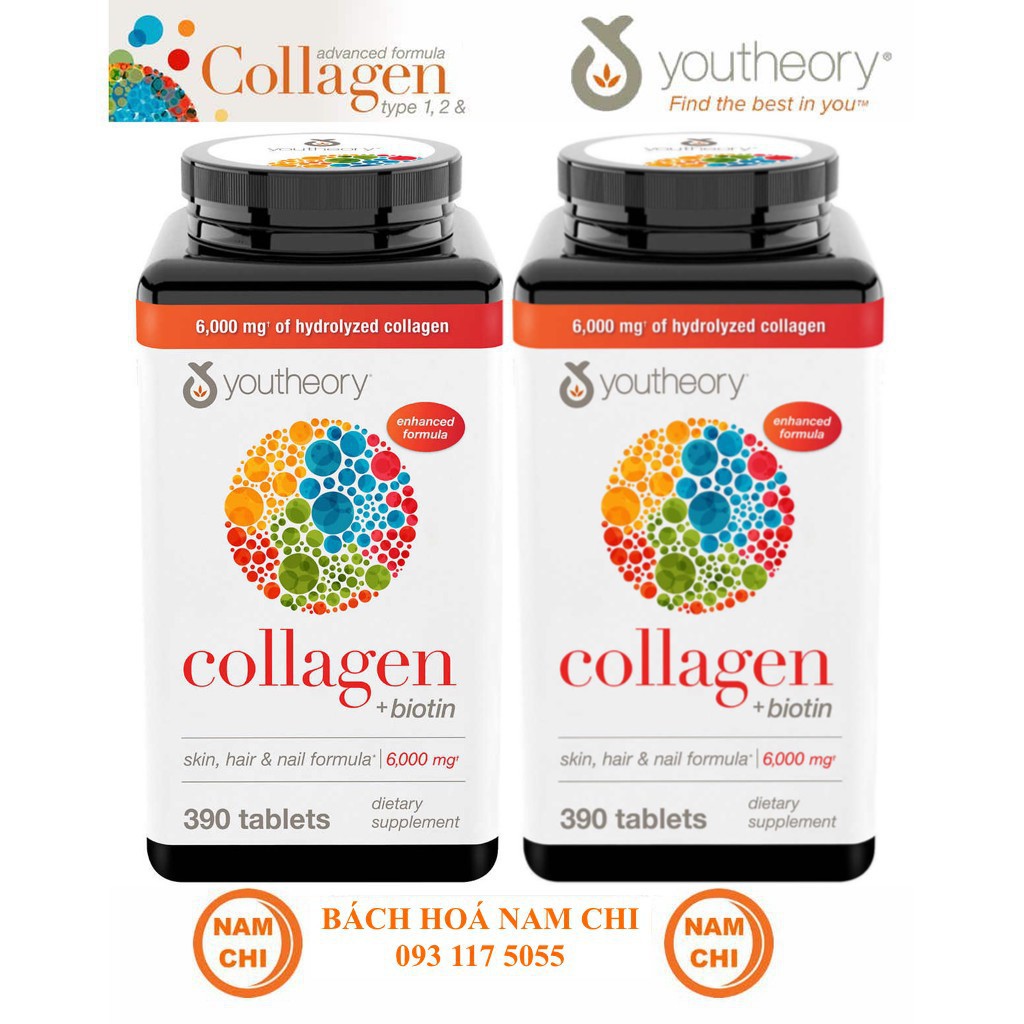Collagen Youtheory mẫu mới năm nào được ra mắt?