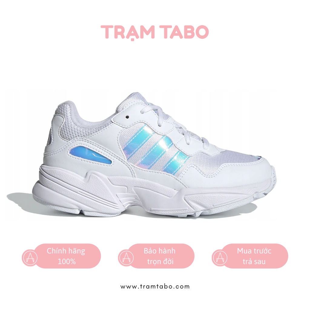 CHINH HANG EE6737 GIAY N ADIDAS YUNG 96 HOLOGRAM MAU TR NG HOLOGRAM Shopee Vi t Nam