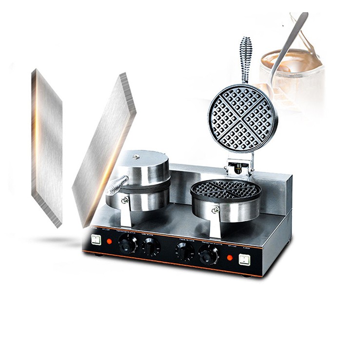 Máy làm bánh bông lan công nghiệp 2400W kiểm soát nhiệt độ chính xác, bánh thơm ngon