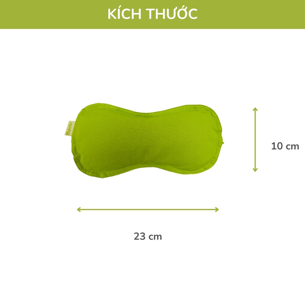 Mô tả Túi Chườm Mắt Thảo Dược HAPAKU, Chườm Nóng Lạnh Thư Giãn, Giảm Mỏi, Đỡ Đau Đầu, Giảm Quầng Thâm Mắt - 2