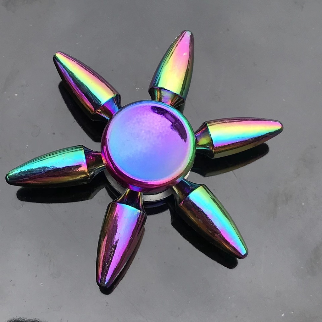 (MớI) Con Quay Đồ Chơi Fidget Spinner BằNg HợP Kim KẽM NhiềU MàU GiúP GiảM stress
