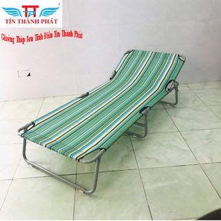 Giường xếp thép Tín Thành Phát, Chắc chắn, gấp gọn, tiện lợi, chịu lực tốt, phù hợp mọi không gian