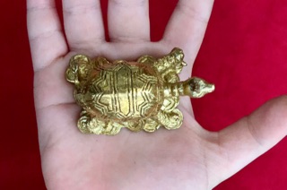 Rùa long quy các cỡ nhỏ bằng đồng vật phẩm  phong thuỷ trang trí trưng bày quà tặng