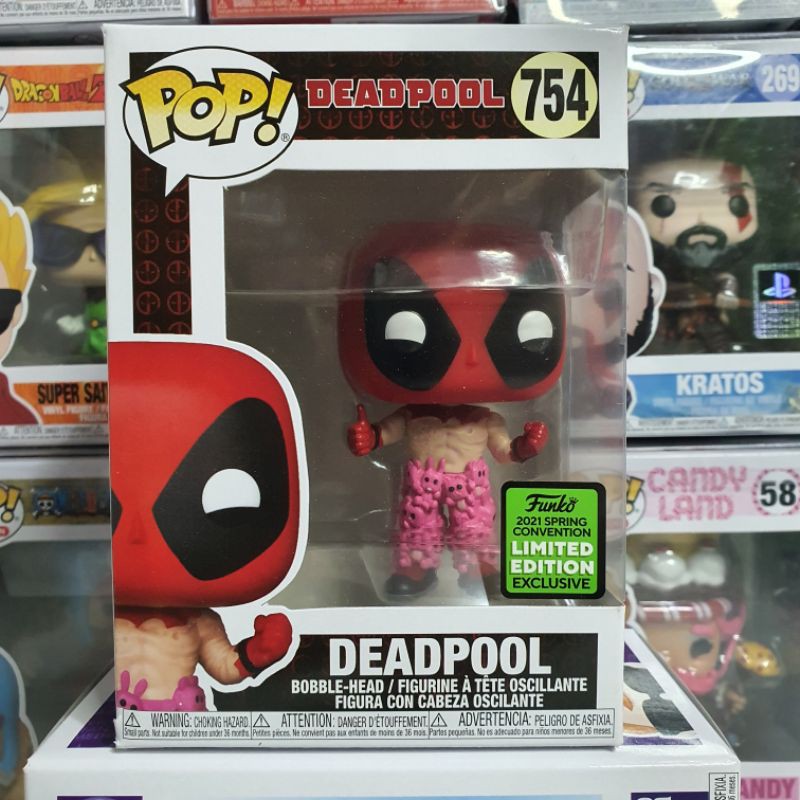 Đồ chơi mô hình funko pop 754 Deadpool (with Teddy Pants) [Spring ...