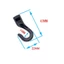TOPTOOLCX 5 / 10 / 15 / 20 Chiếc Khóa Dây Cho Bungee Sốc Dụng Cụ Ngoài Trời Nhựa Dây Đàn Hồi Khóa