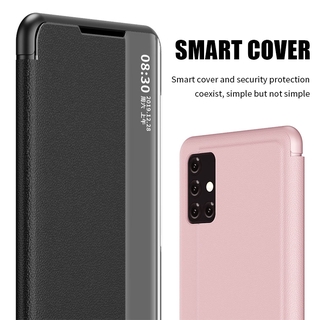 Bao da điện thoại nắp gập cho Samsung Galaxy Note 20 Ultra 10 Plus 9 8
